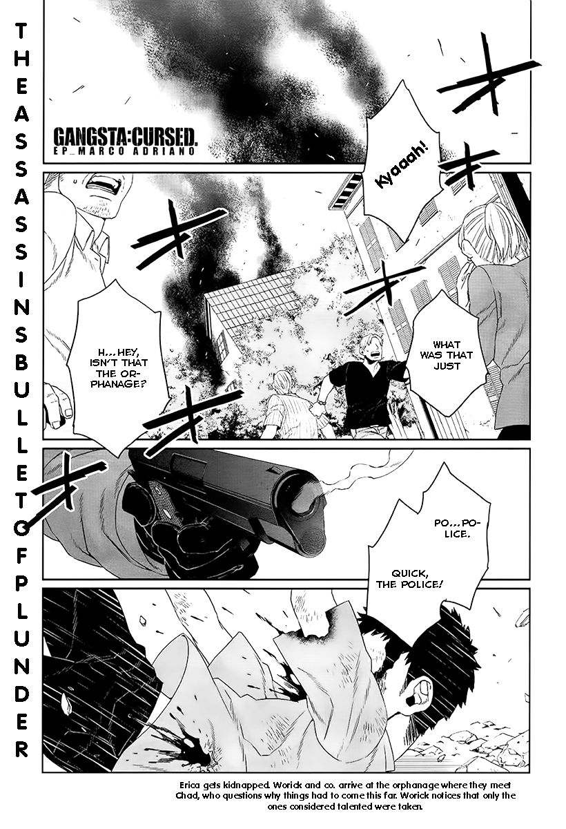 Gangsta.:Cursed. - EP_Marco Adriano Chapter 9 page 1 - Chapter 9