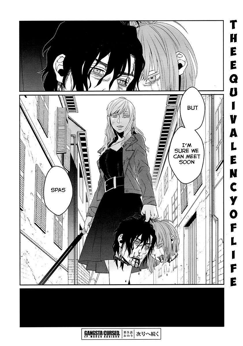 Gangsta.:Cursed. - EP_Marco Adriano Chapter 9 page 60 - Chapter 9