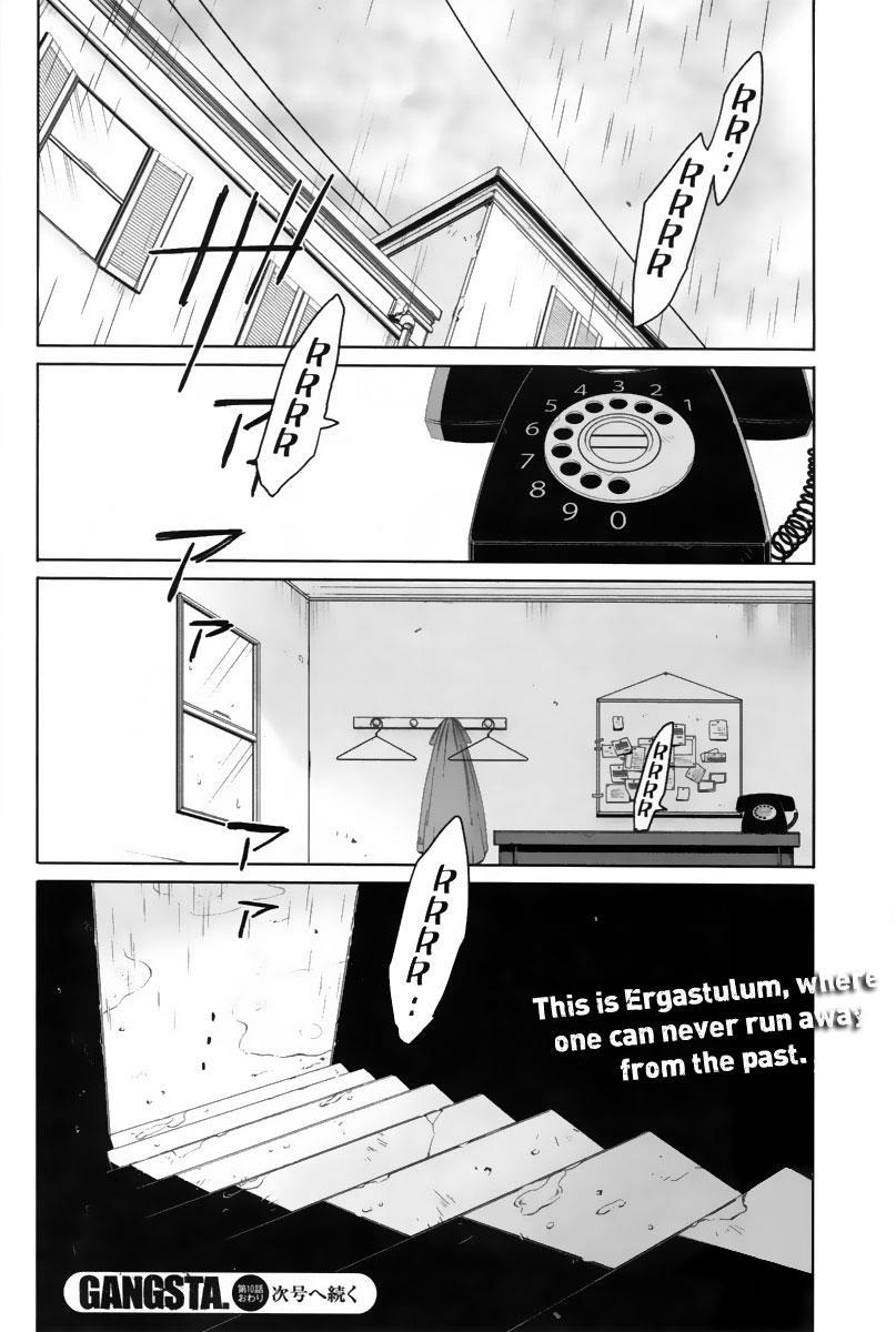 Gangsta. Chapter 10 page 34 - Chapter 10