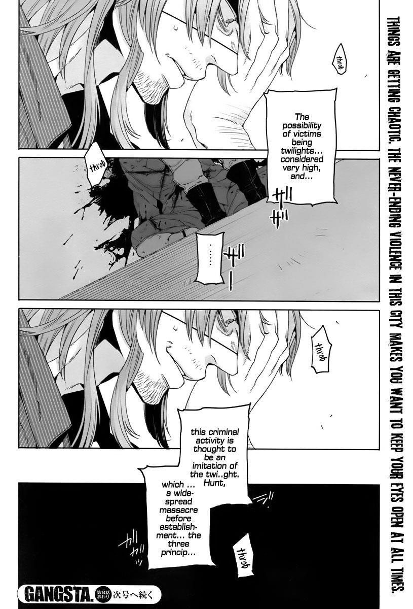 Gangsta. Chapter 14 page 40 - Chapter 14