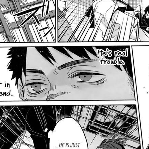 Gangsta. Chapter 21 cover