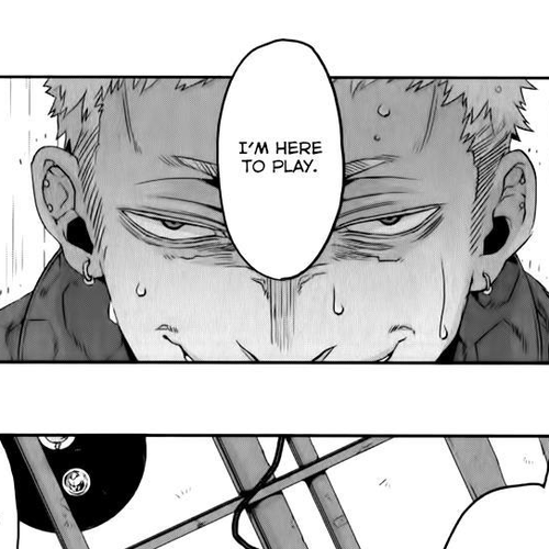 Gangsta. Chapter 26 cover