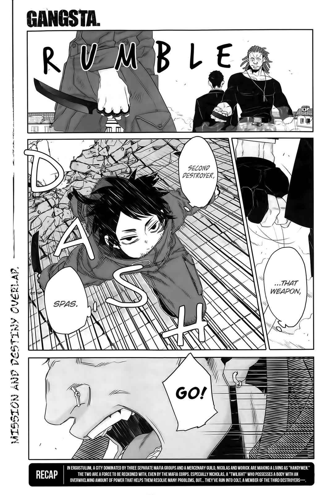 Gangsta. Chapter 38 page 1 - Chapter 38
