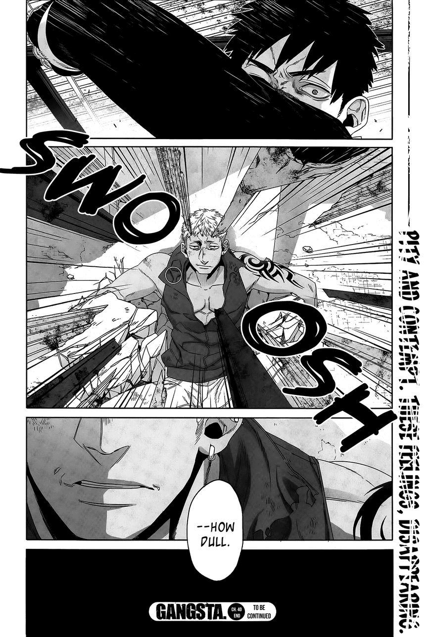 Gangsta. Chapter 40 page 23 - Chapter 40