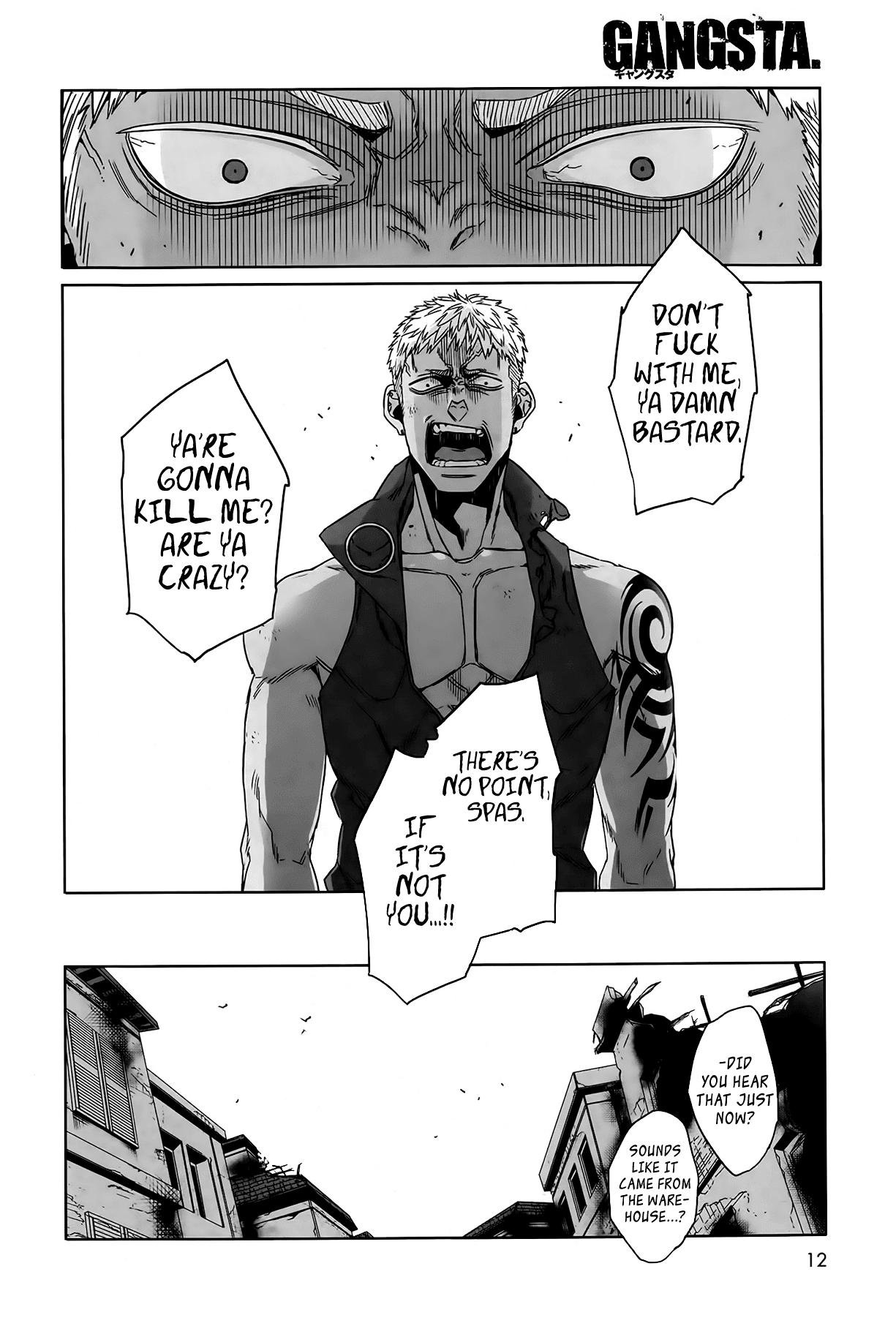 Gangsta. Chapter 41 page 13 - Chapter 41
