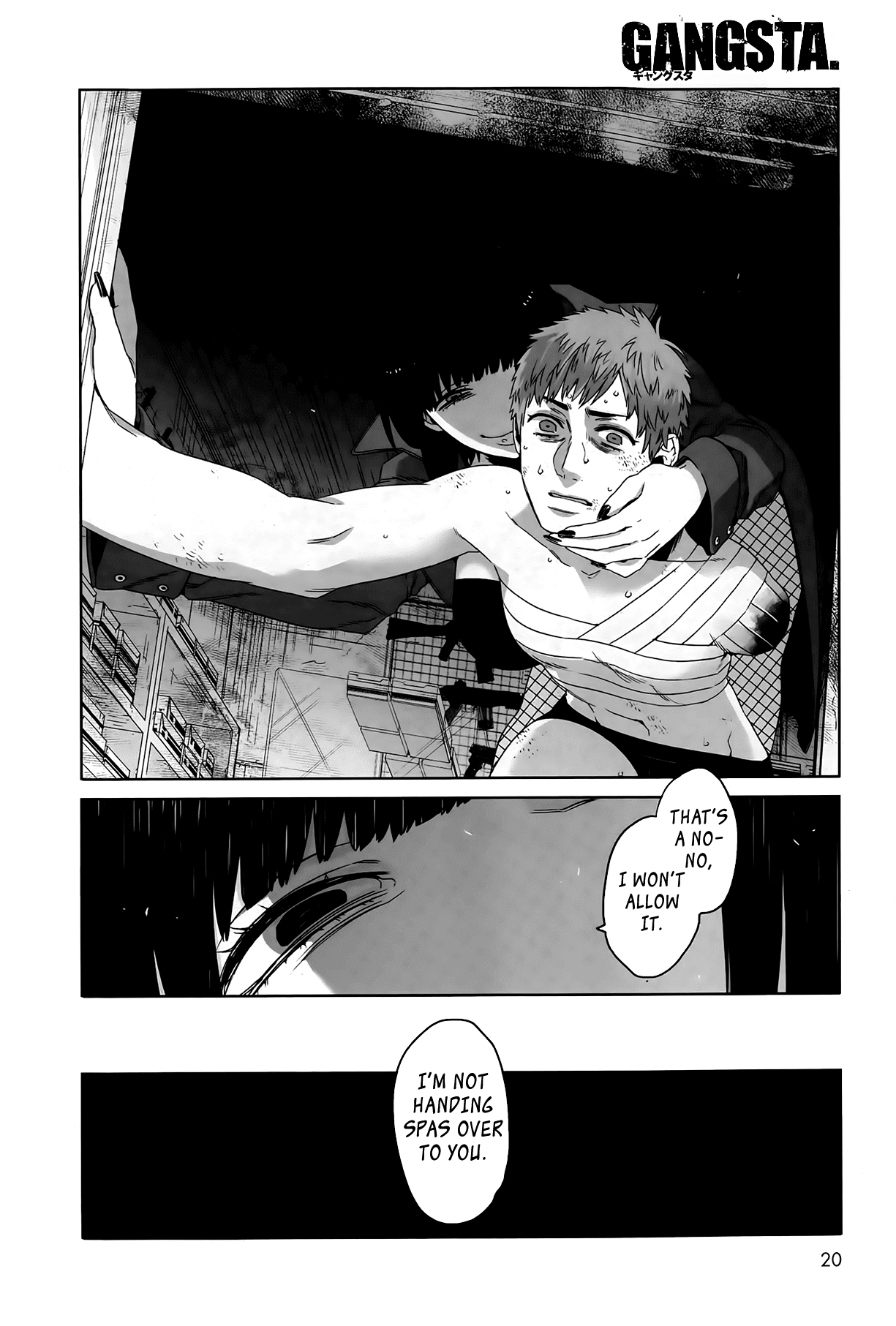 Gangsta. Chapter 41 page 21 - Chapter 41