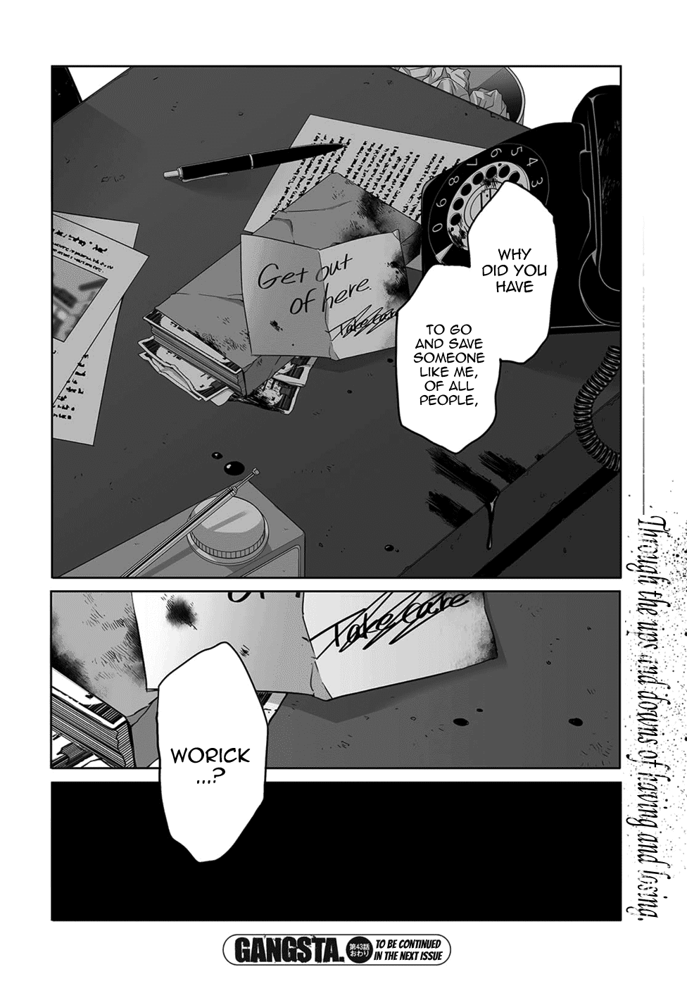 Gangsta. Chapter 43 page 35 - Chapter 43