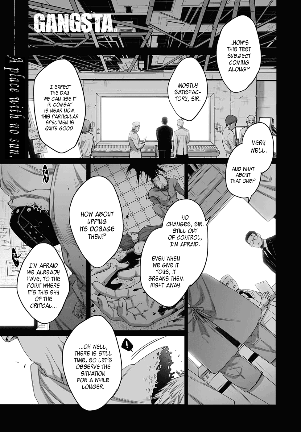 Gangsta. Chapter 45 page 1 - Chapter 45