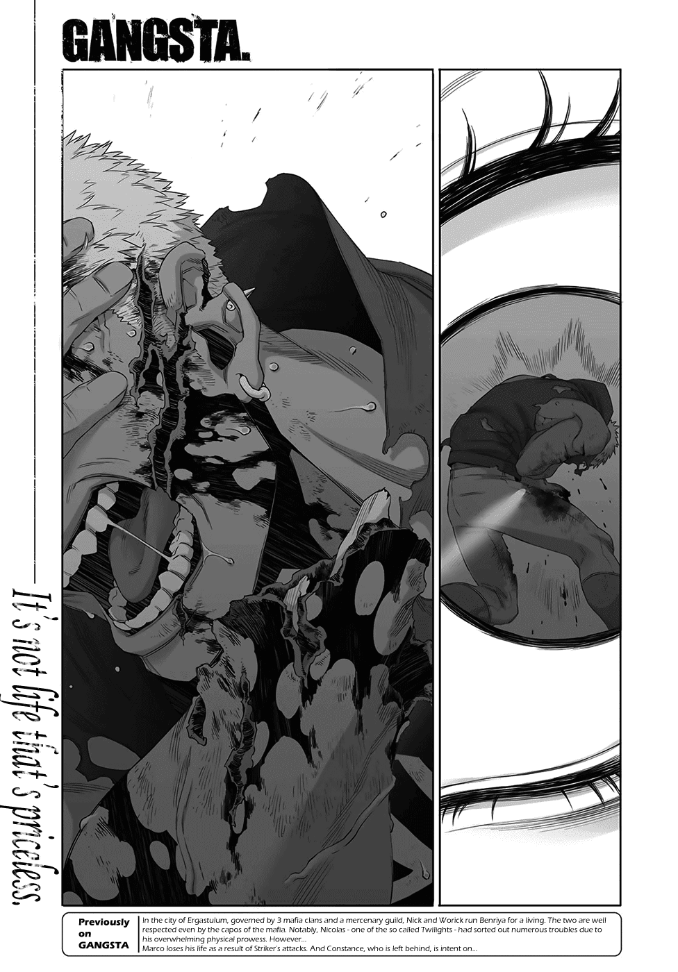 Gangsta. Chapter 49 page 1 - Chapter 49