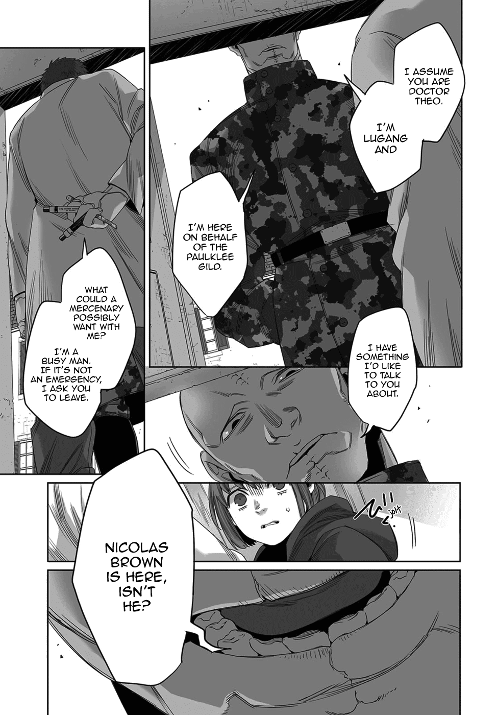 Gangsta. Chapter 50 page 14 - Chapter 50