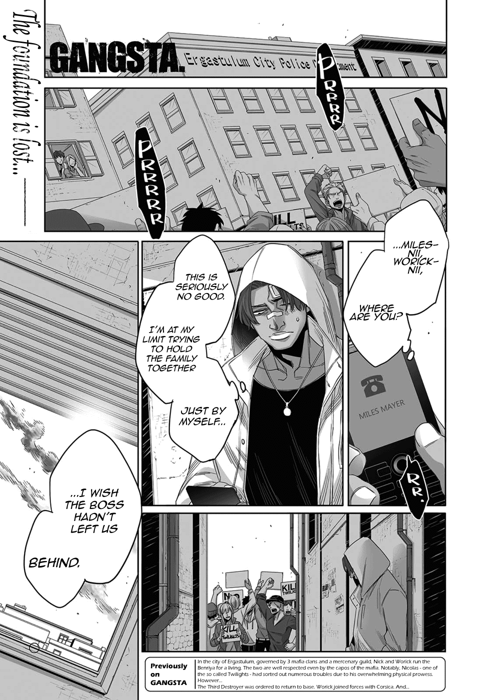 Gangsta. Chapter 50 page 2 - Chapter 50