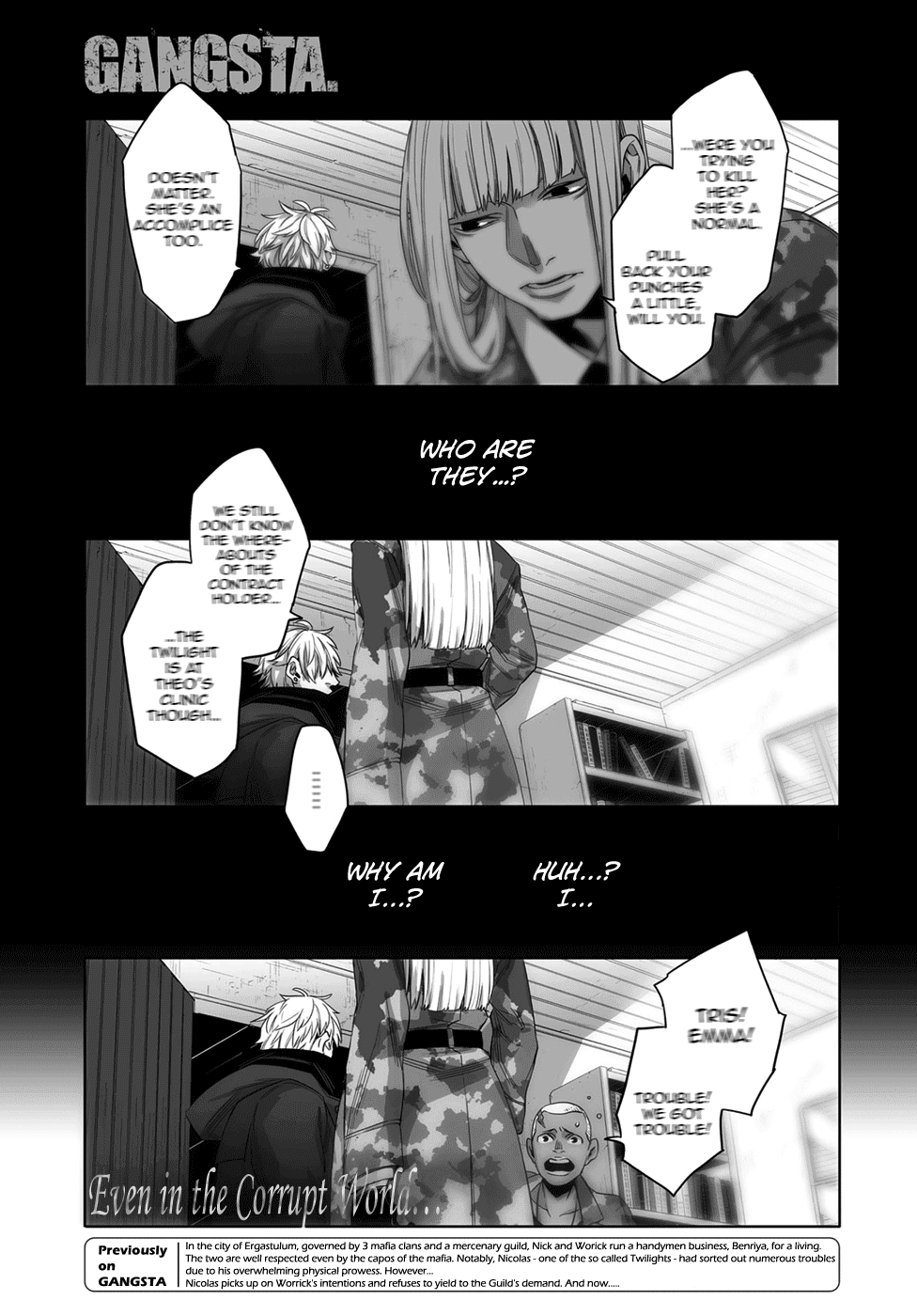 Gangsta. Chapter 52 page 2 - Chapter 52