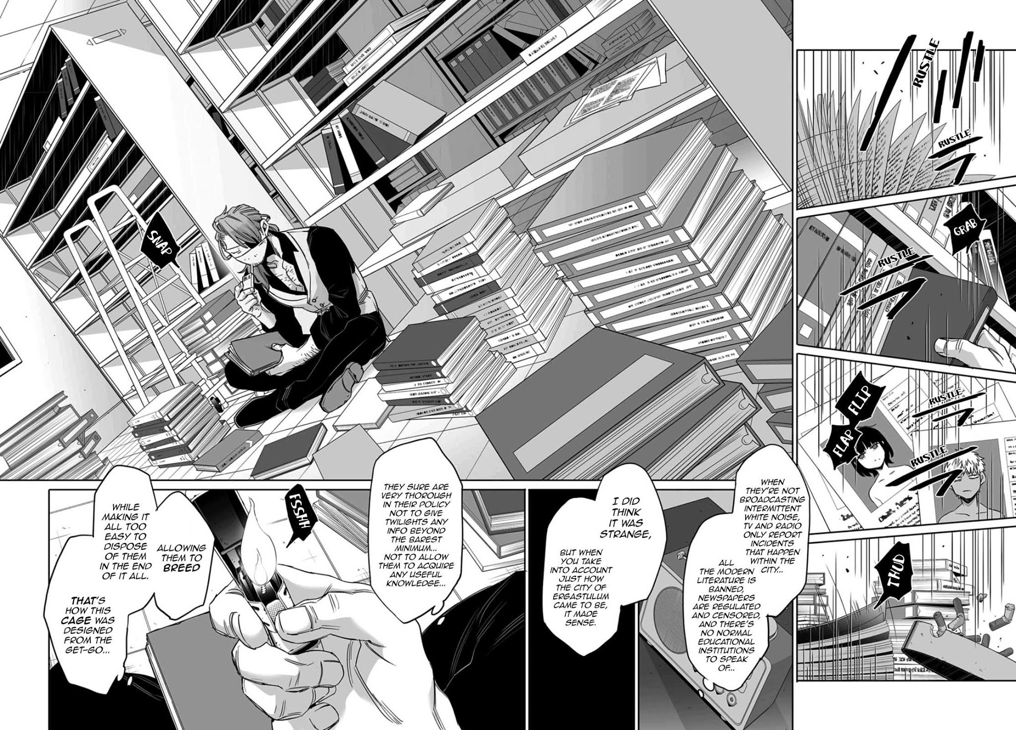 Gangsta. Chapter 55 page 4 - Chapter 55