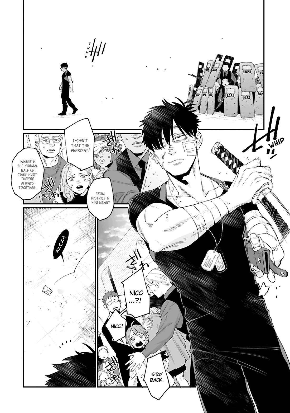 Gangsta. Chapter 58 page 33 - Chapter 58