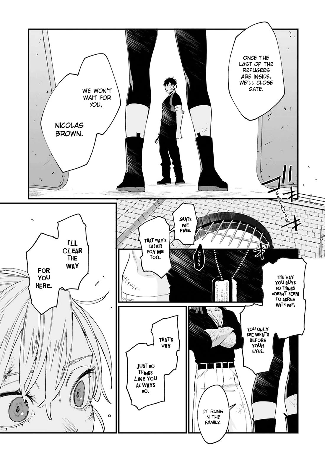 Gangsta. Chapter 58 page 34 - Chapter 58