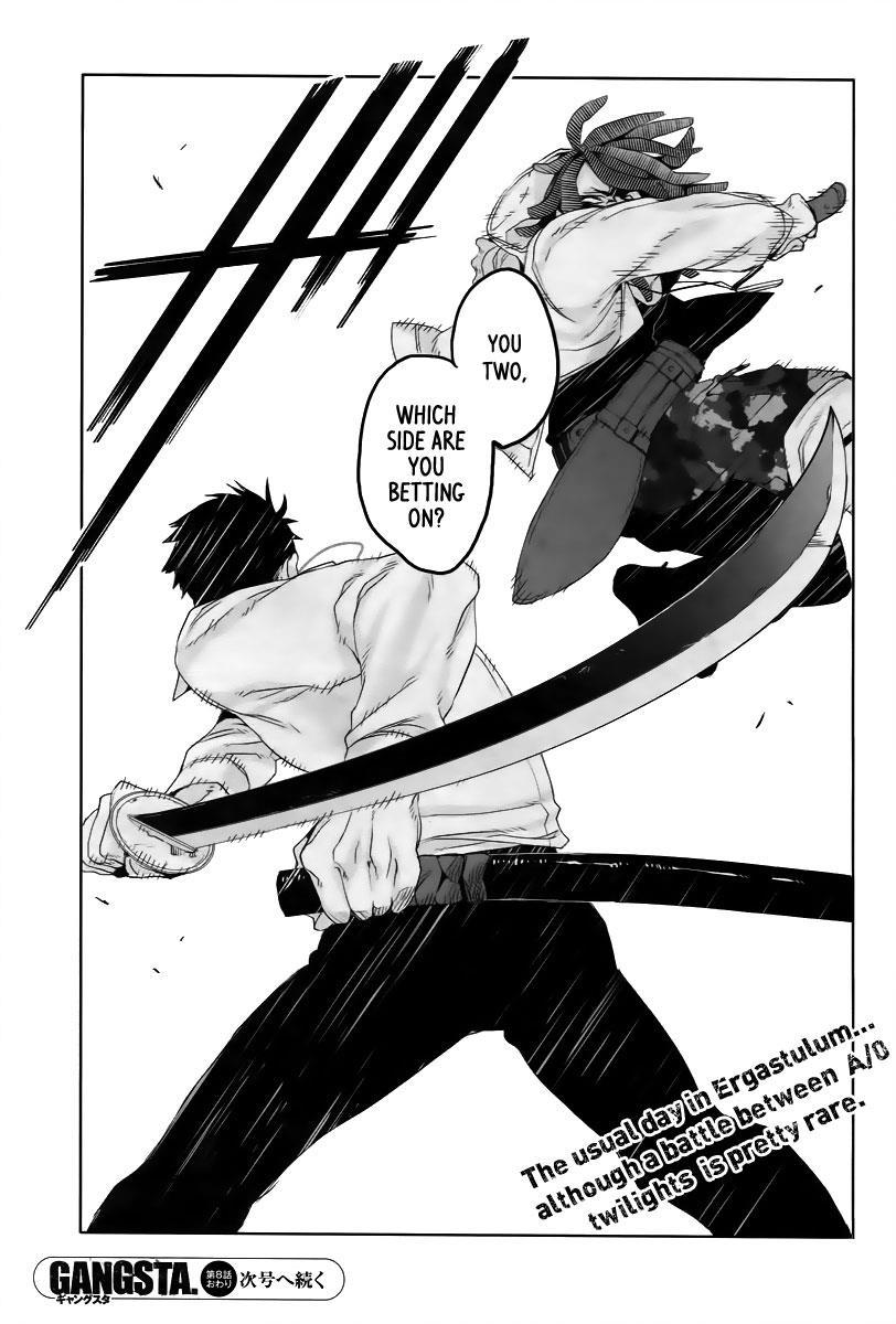 Gangsta. Chapter 8 page 35 - Chapter 8