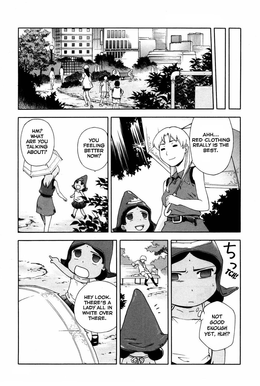 Ganota no Onna Chapter 13 page 10 - Chapter 13: Red Suit, White Person