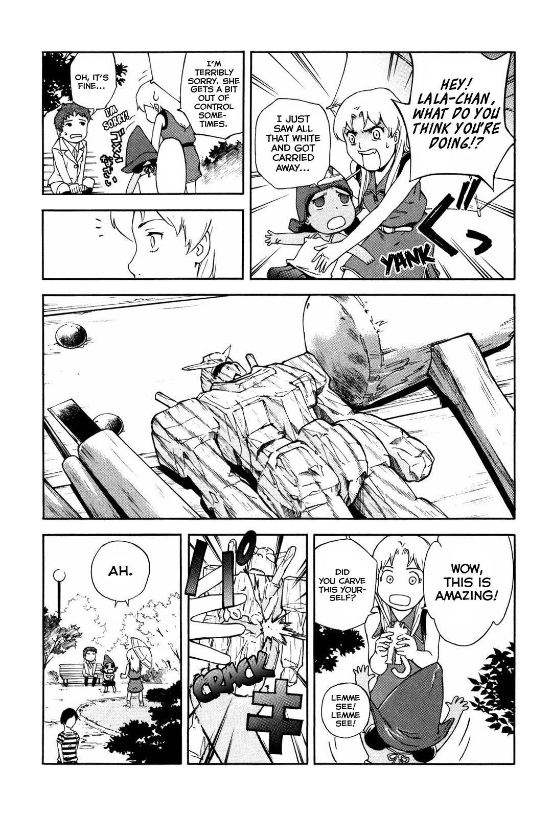 Ganota no Onna Chapter 13 page 12 - Chapter 13: Red Suit, White Person