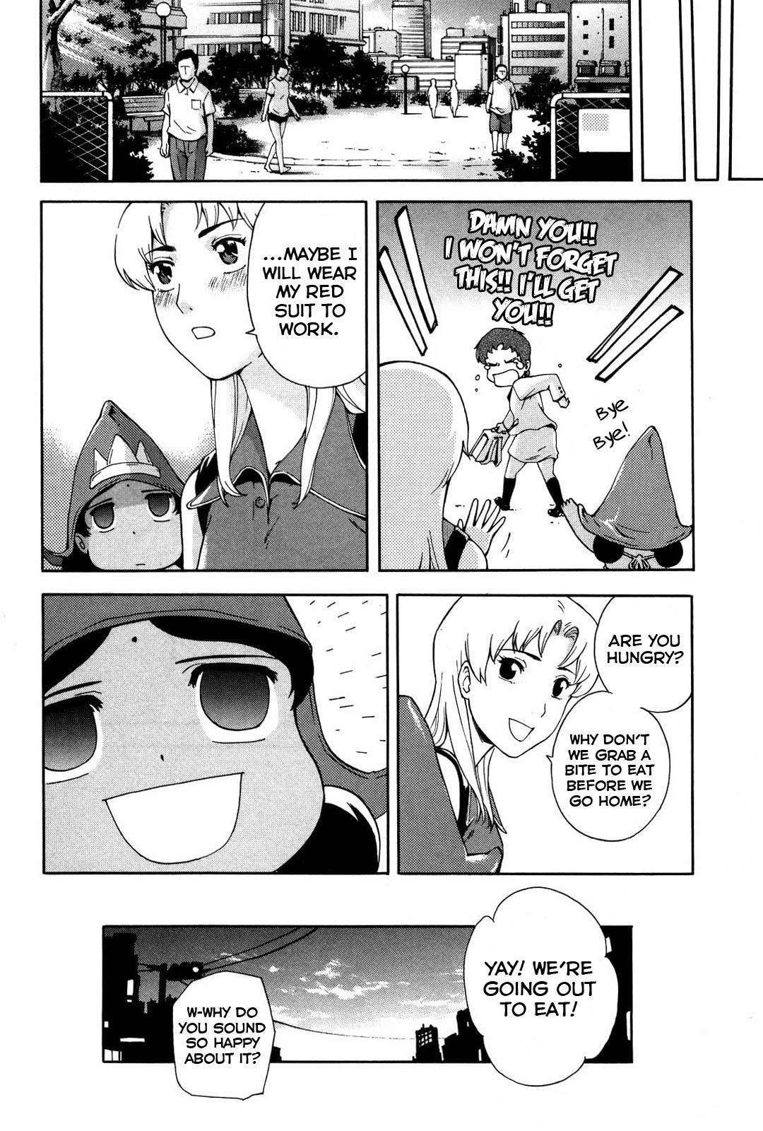 Ganota no Onna Chapter 13 page 19 - Chapter 13: Red Suit, White Person