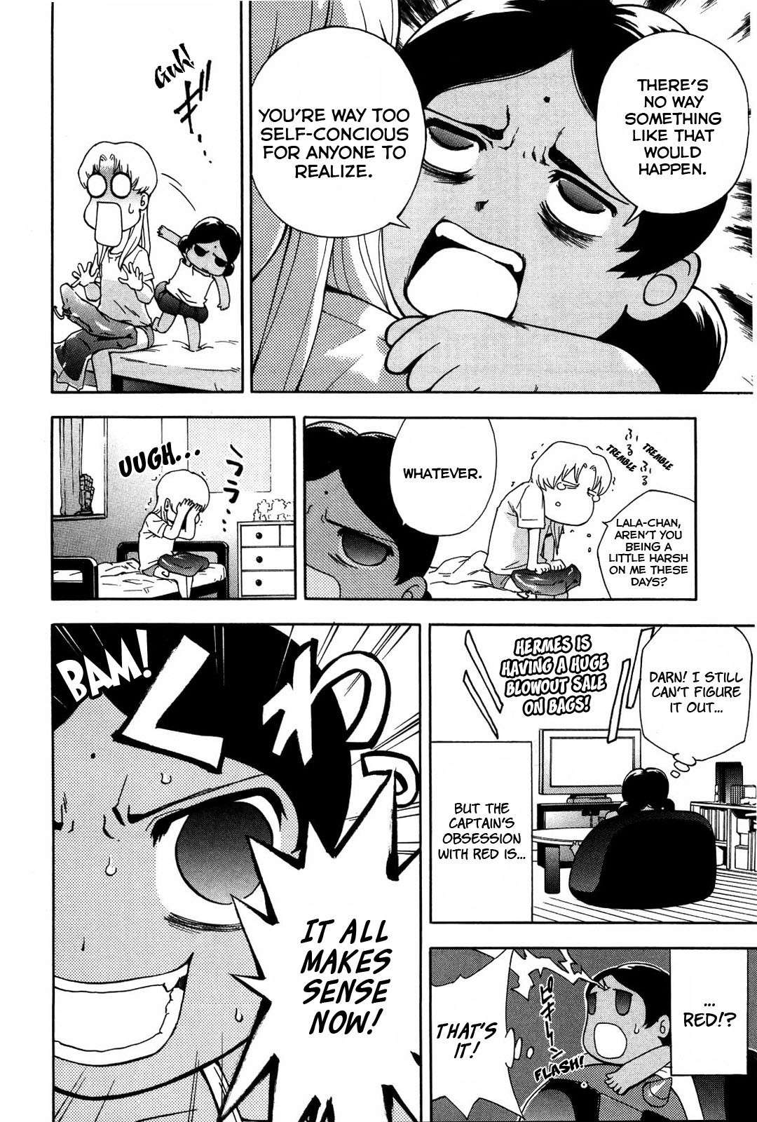 Ganota no Onna Chapter 13 page 7 - Chapter 13: Red Suit, White Person