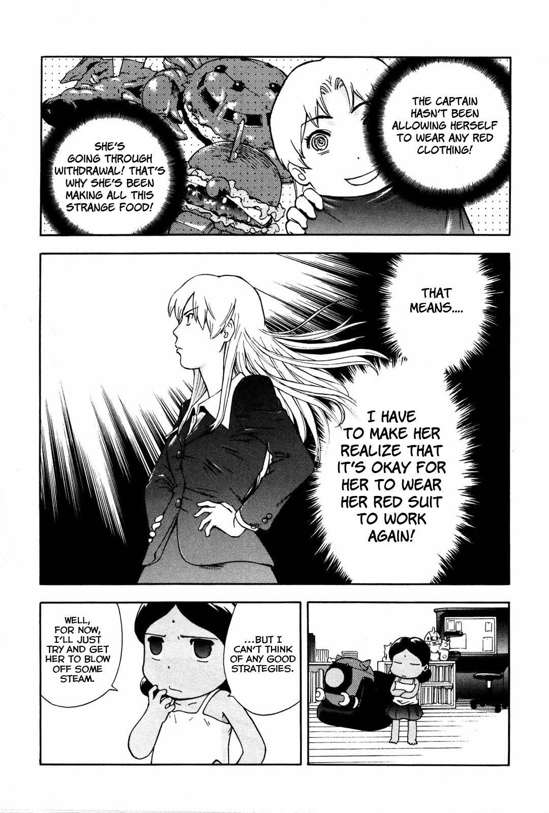 Ganota no Onna Chapter 13 page 8 - Chapter 13: Red Suit, White Person