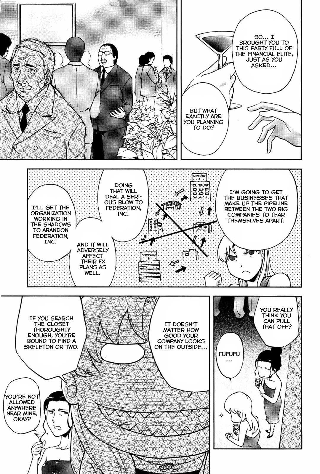 Ganota no Onna Chapter 15 page 18 - Chapter 15: FX Sales War 2 - Sector Strategy