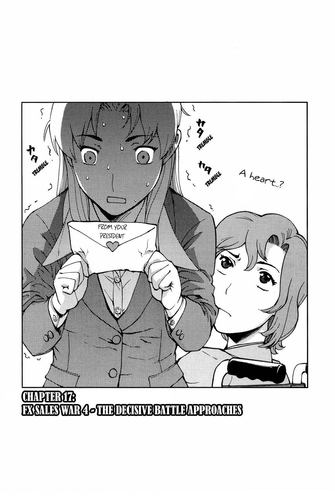 Ganota no Onna Chapter 17 page 2 - Chapter 17: FX Sales War 4 - The Decisive Battle Approaches