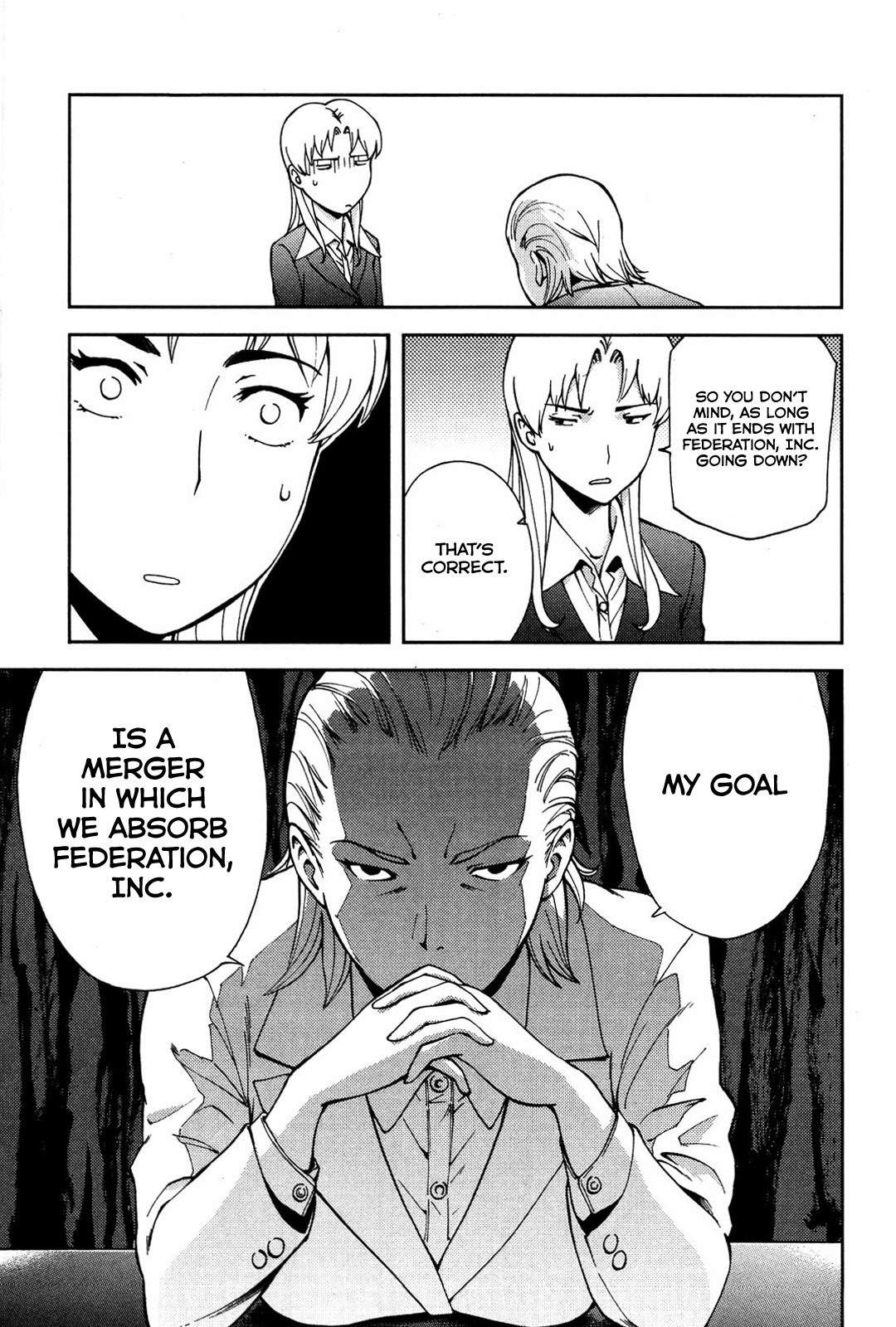 Ganota no Onna Chapter 17 page 8 - Chapter 17: FX Sales War 4 - The Decisive Battle Approaches