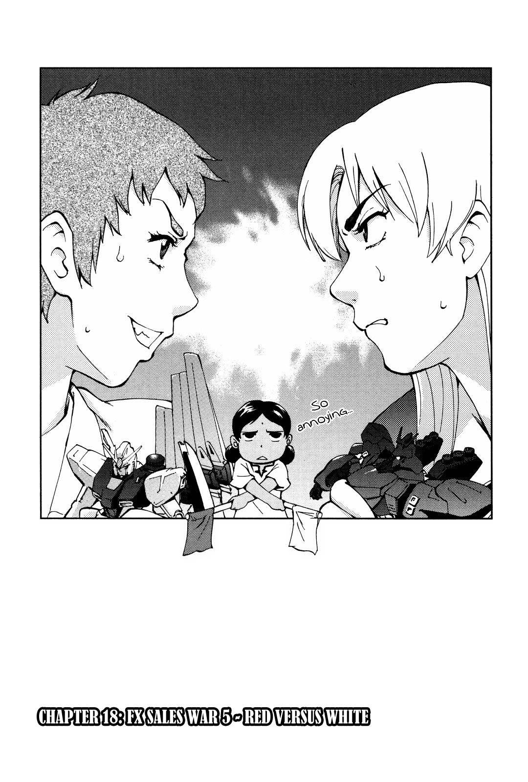 Ganota no Onna Chapter 18 page 2 - Chapter 18: FX Sales War 5 - Red Versus White