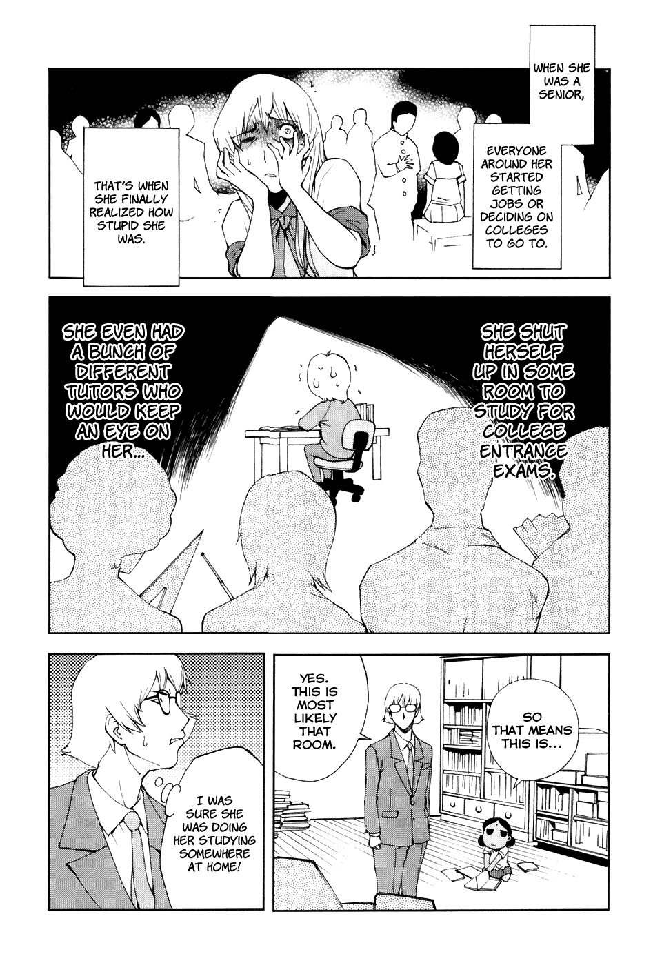 Ganota no Onna Chapter 19 page 15 - Chapter 19: The Secret Room