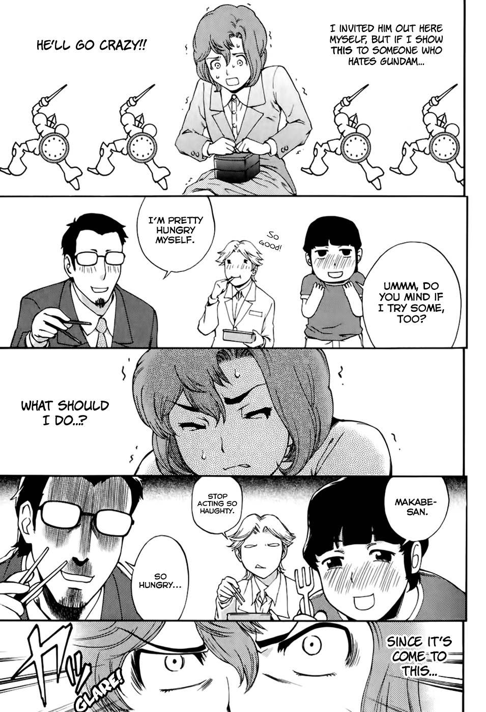Ganota no Onna Chapter 23 page 15 - Chapter 23: Makabe, Can You Break Through?!