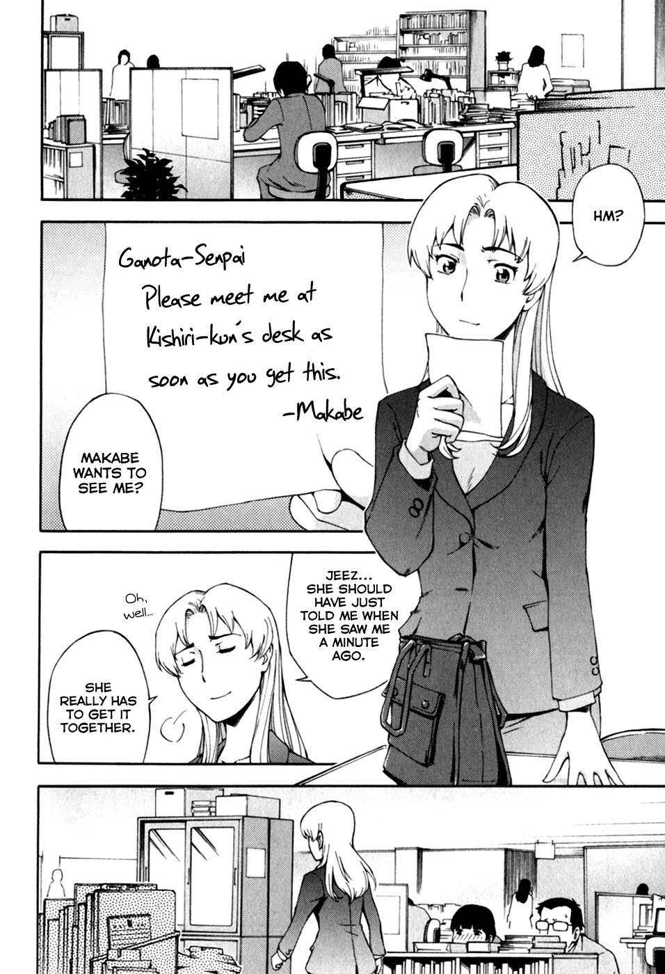Ganota no Onna Chapter 24 page 12 - Chapter 24: Makabe's Ruthless Campaign