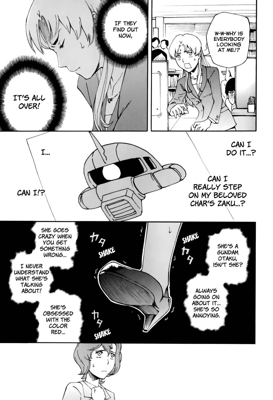 Ganota no Onna Chapter 24 page 21 - Chapter 24: Makabe's Ruthless Campaign
