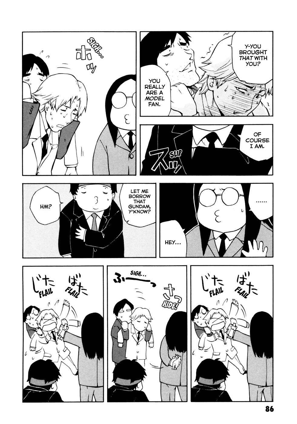 Ganota no Onna Chapter 5 page 9 - Chapter 5: Kishiri Asahi, Gundam PTSD, Go!