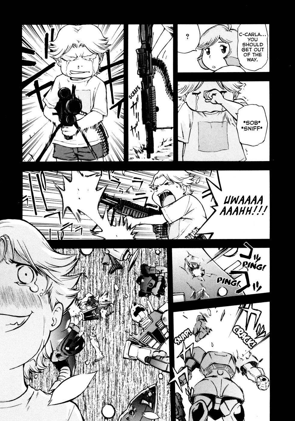 Ganota no Onna Chapter 6 page 12 - Chapter 6: The Fall Of A Gundam Otaku