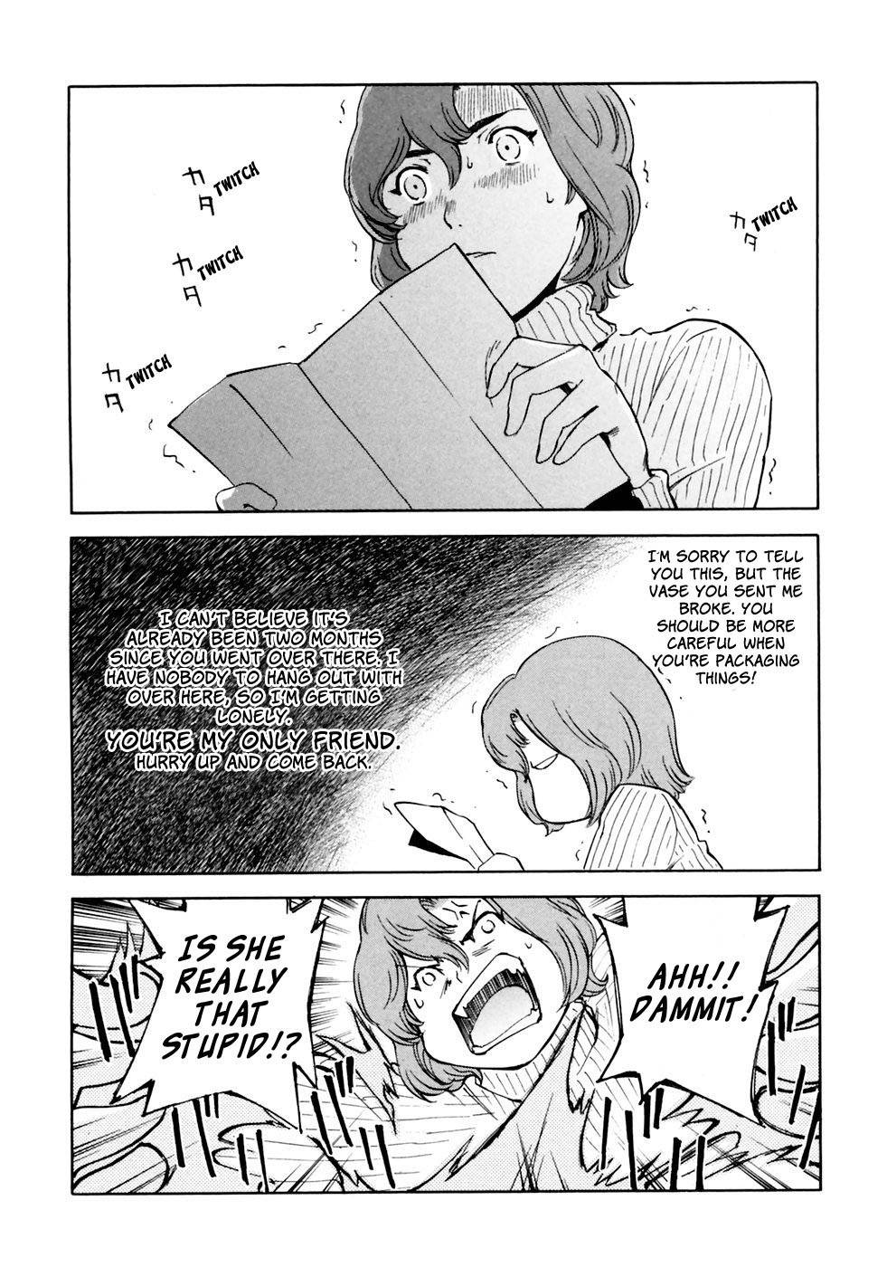 Ganota no Onna Chapter 6 page 17 - Chapter 6: The Fall Of A Gundam Otaku