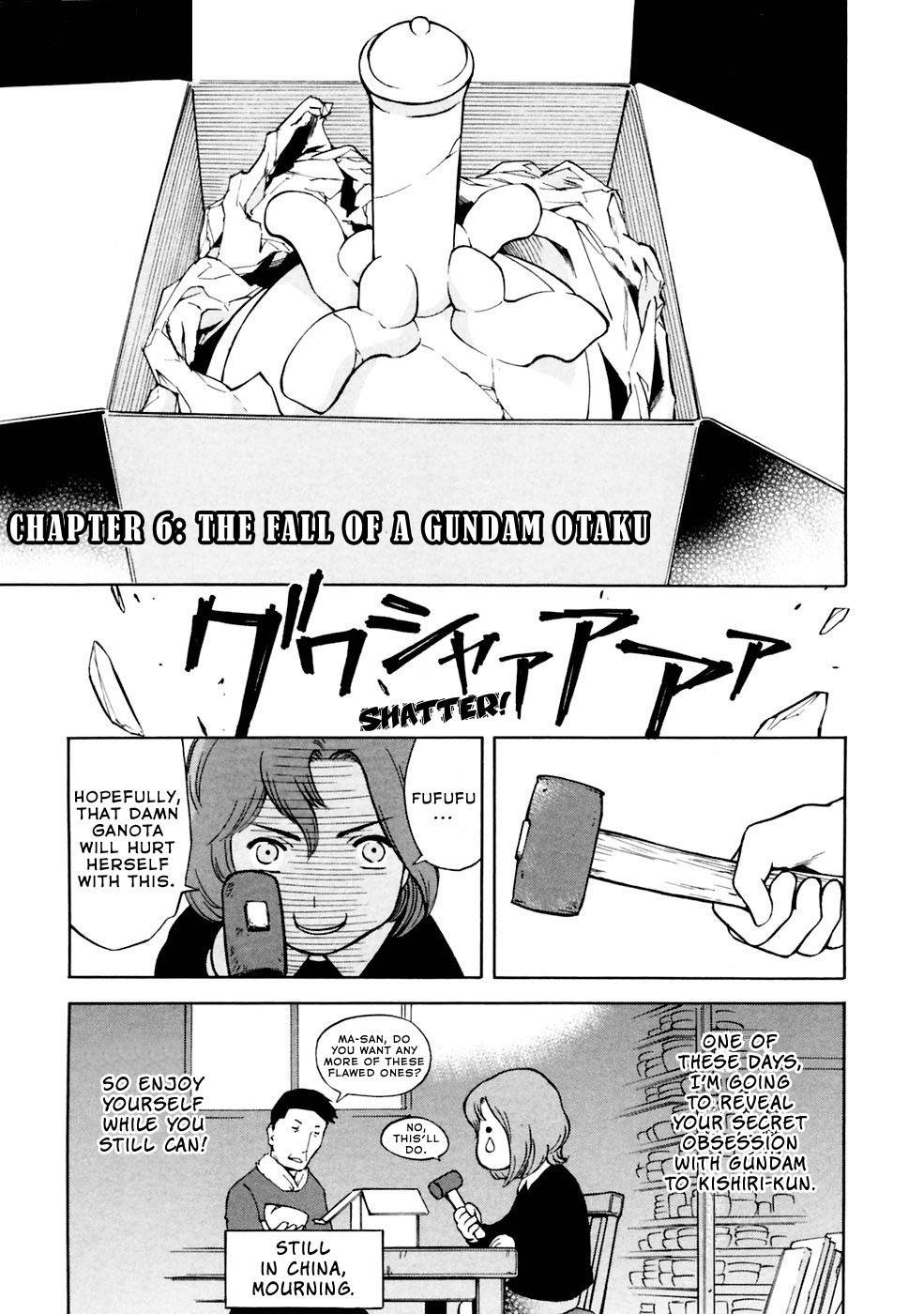 Ganota no Onna Chapter 6 page 2 - Chapter 6: The Fall Of A Gundam Otaku