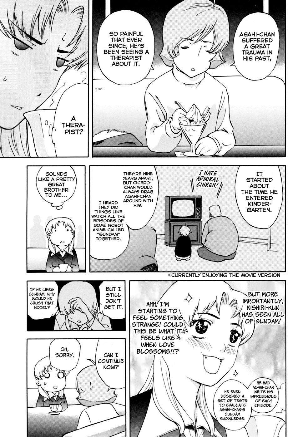 Ganota no Onna Chapter 6 page 8 - Chapter 6: The Fall Of A Gundam Otaku