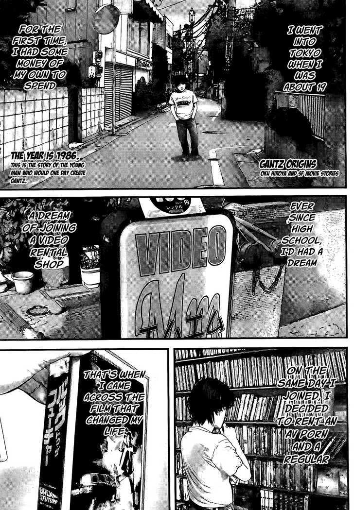 Gantz Origins: Oku Hiroya and SF Movie Stories Chapter 1 page 2 - Chapter 1