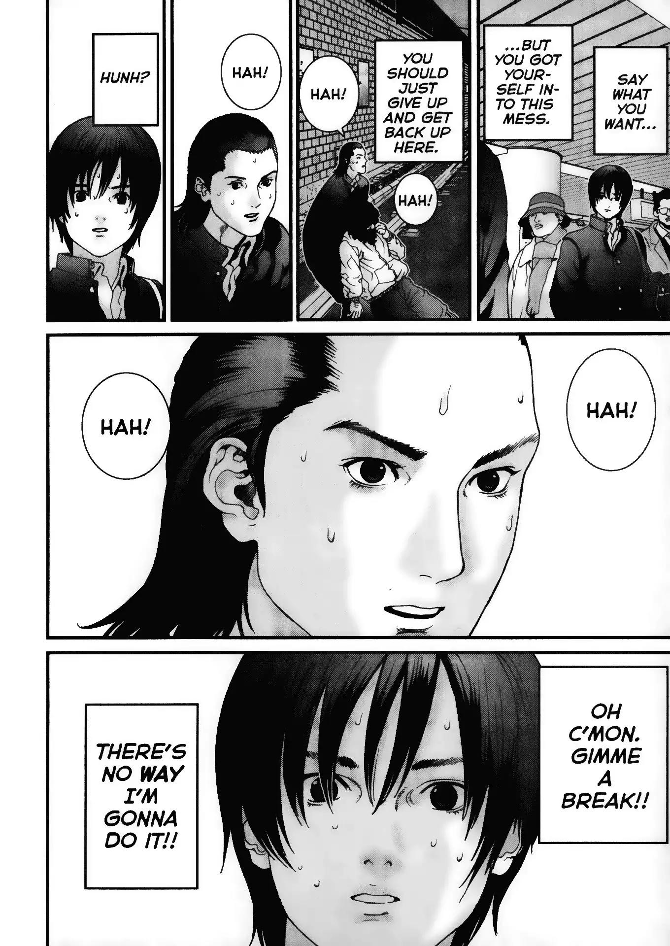 Gantz Chapter 1 page 20 - Chapter 1: Vol.1 0001: A Certain Accident