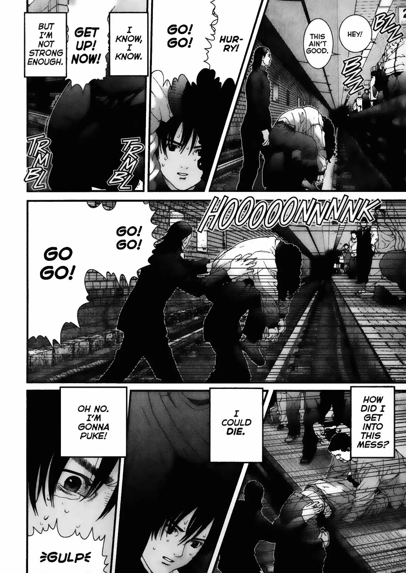 Gantz Chapter 1 page 24 - Chapter 1: Vol.1 0001: A Certain Accident