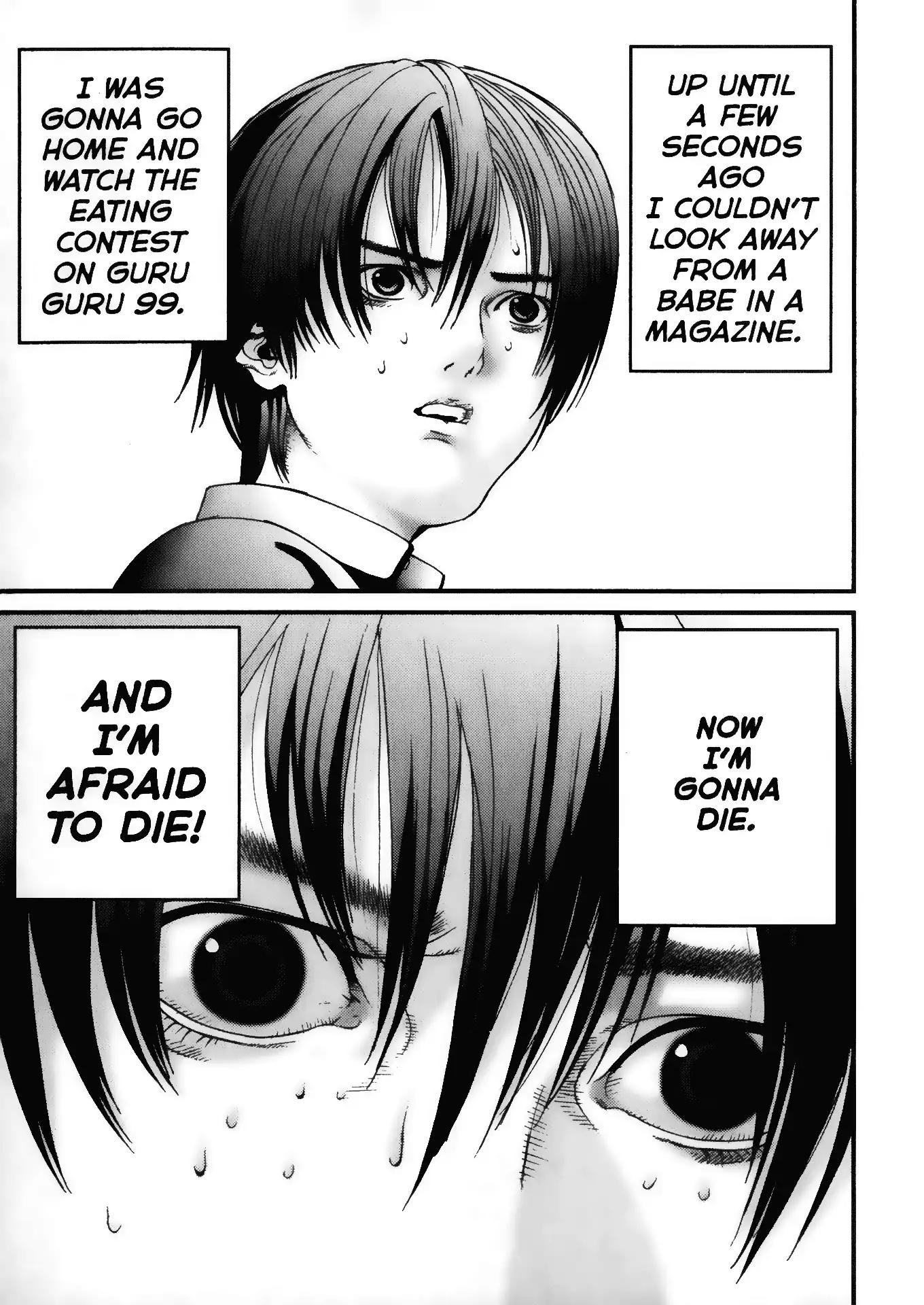 Gantz Chapter 1 page 29 - Chapter 1: Vol.1 0001: A Certain Accident