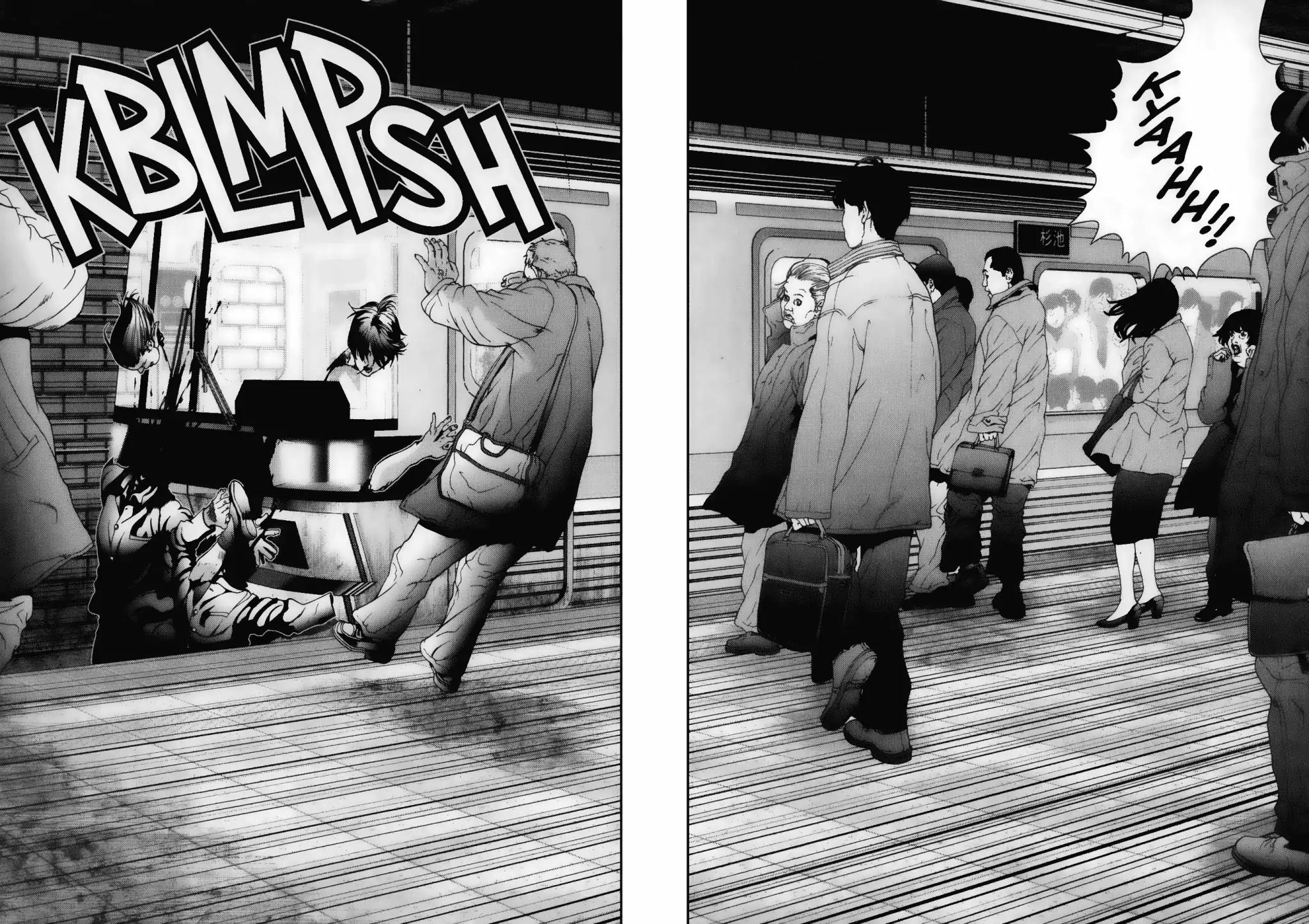Gantz Chapter 1 page 32 - Chapter 1: Vol.1 0001: A Certain Accident