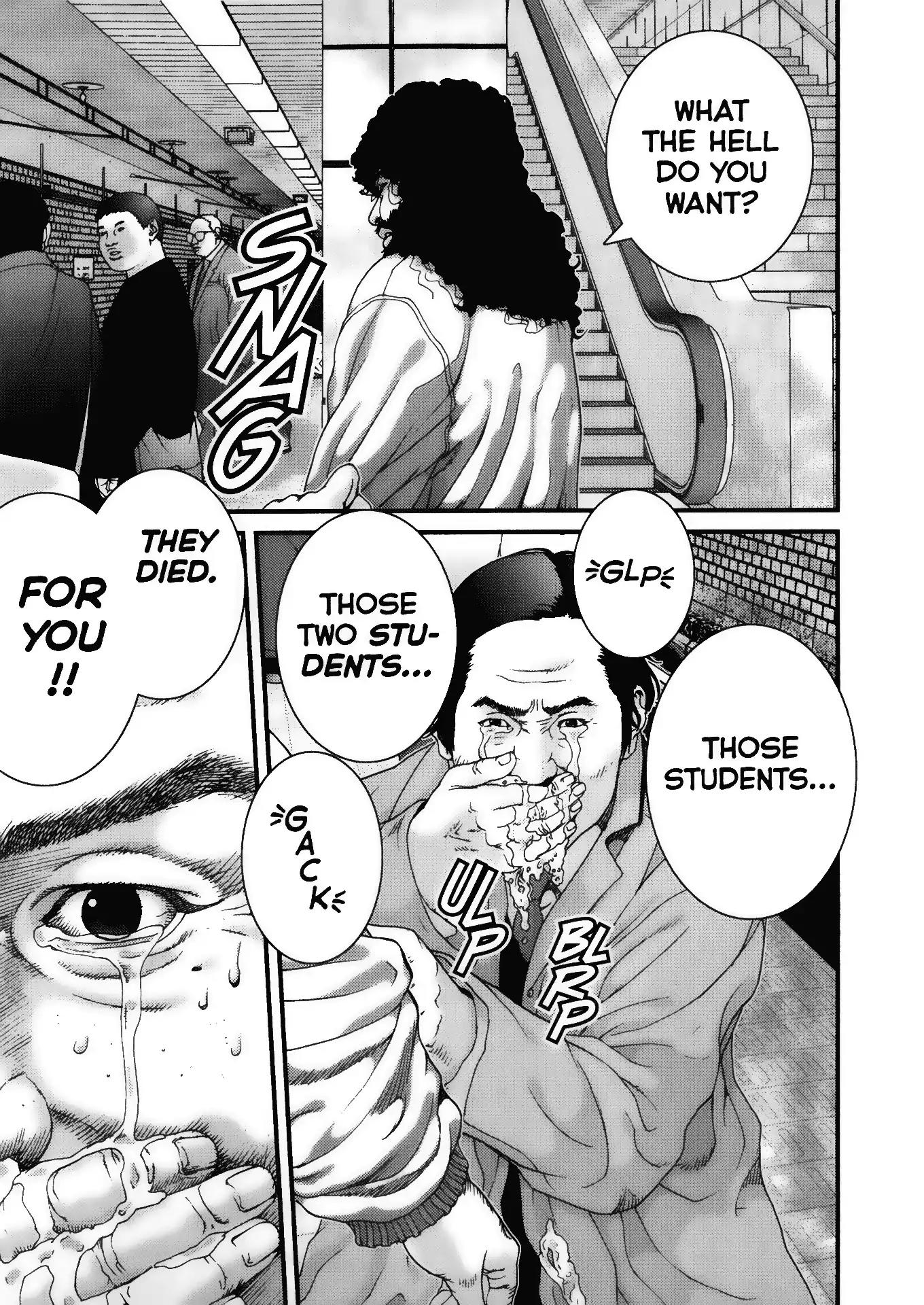 Gantz Chapter 1 page 38 - Chapter 1: Vol.1 0001: A Certain Accident