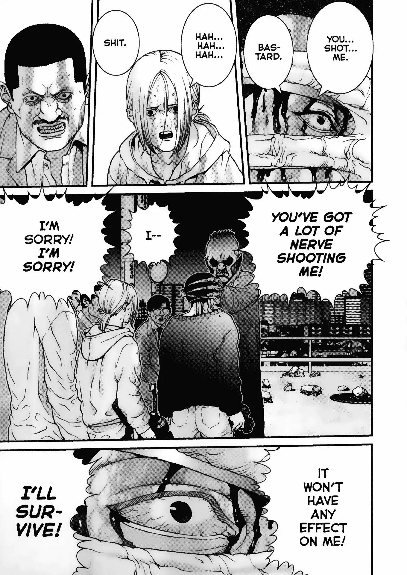 Gantz Chapter 10 page 17 - Chapter 10: Vol.1 0010: Rage