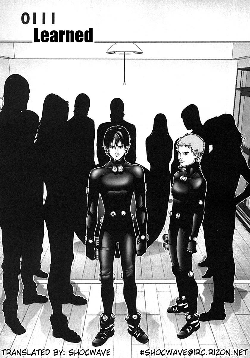 Gantz Chapter 111 page 1 - Chapter 111: Learned