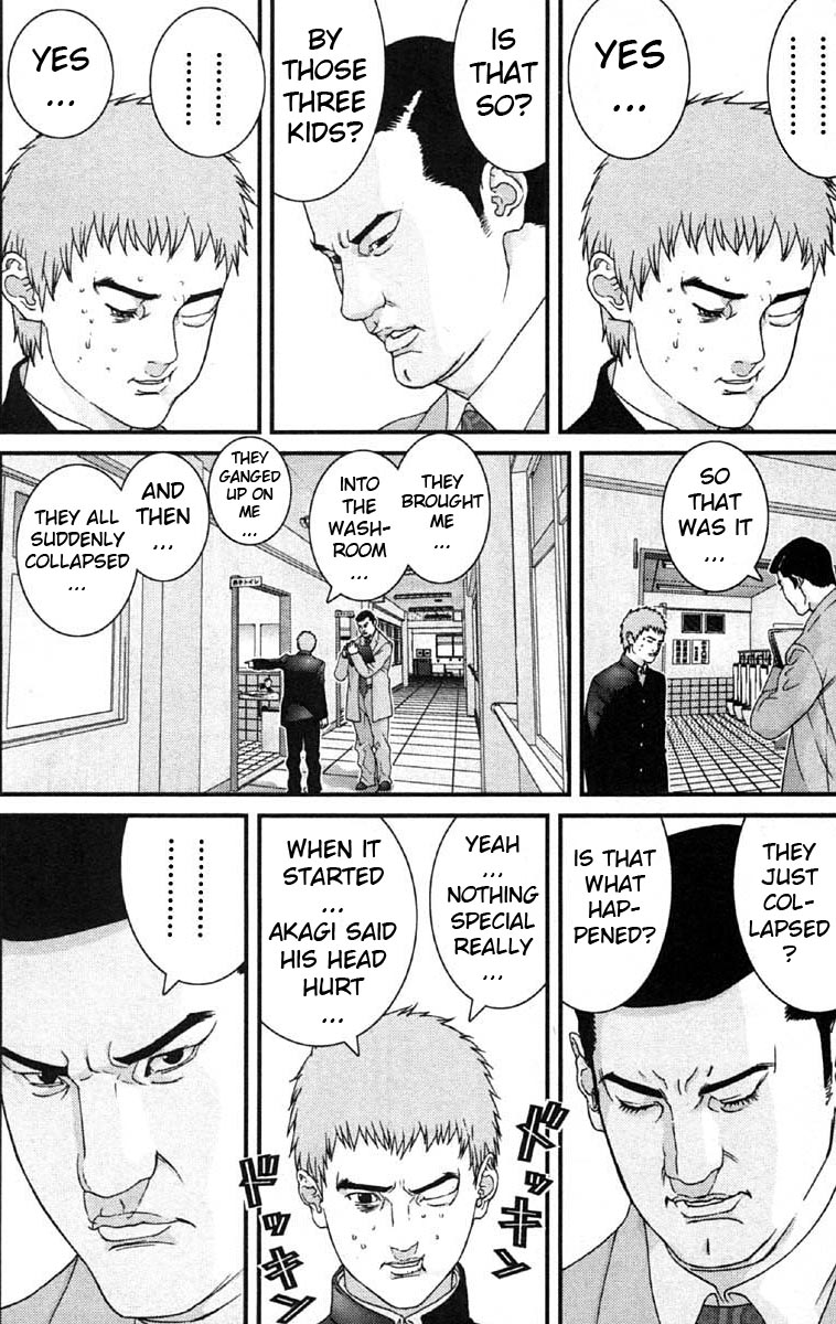 Gantz Chapter 114 page 8 - Chapter 114: Interrogation