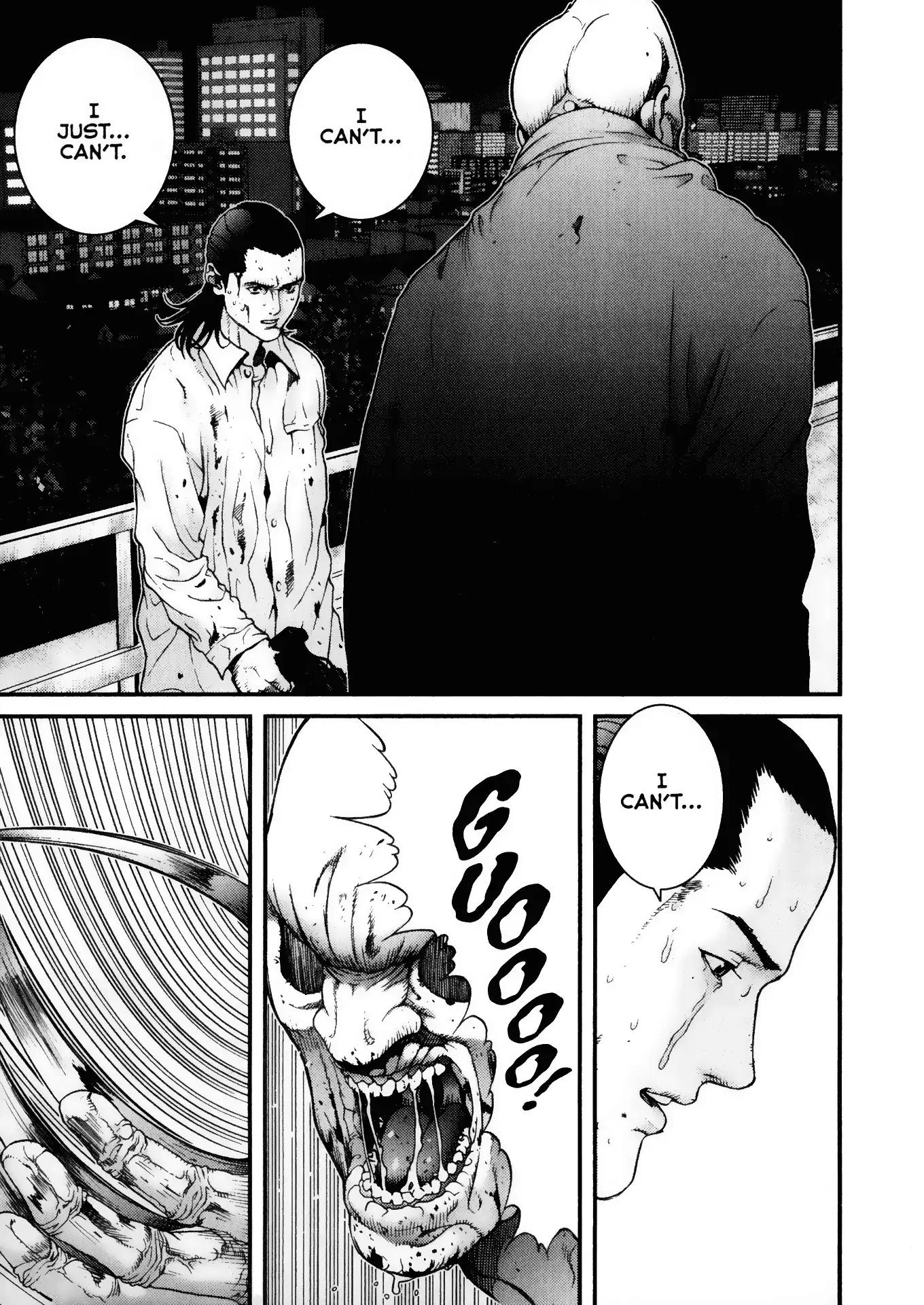 Gantz Chapter 12 page 15 - Chapter 12: Vol.2 0012: Hypnotism and Hallucination