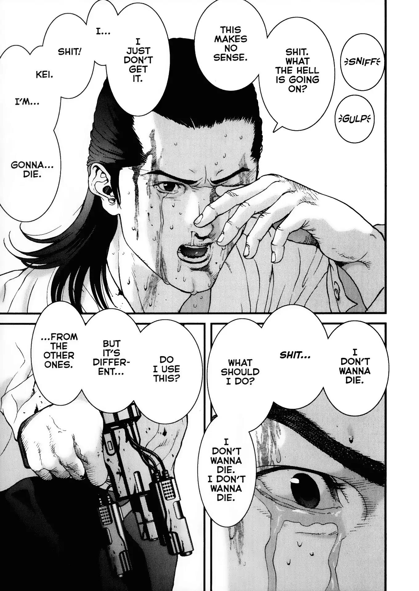 Gantz Chapter 12 page 9 - Chapter 12: Vol.2 0012: Hypnotism and Hallucination