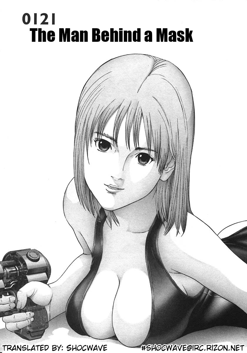 Gantz Chapter 121 page 1 - Chapter 121: The Man Behind a Mask